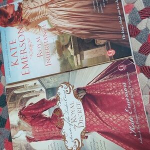 Secrets Of The Tudor Court Book Lot Of 2 Kate Emerson Paperback